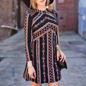 Free People Stella Mini Dress Size Small Boho Chic